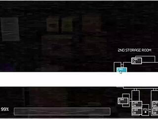 Five nights in anime 3D adventure on night 2