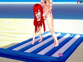 Parasoul In Bikini Gets Fucked In Skullgirls Fantasy