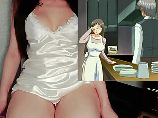 tetona waitresses in cosplay heat up clients in hentai ep 1