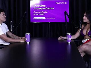 Feeling the intense passion in this group domination with Fabricio Nunes.