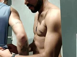 Did you see that guy staring at me in the gym? I took him to the bathroom and made him suck my cock.