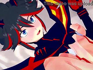 ryuko matoi pounds hard in kill la kill fantasy