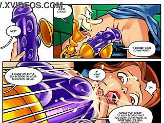 Taming the beast in this comic cartoon anime hentai story