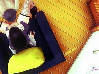 Boruto Hentai 3D: Himawari and Hinata Squirt in Wild Cunnilingus