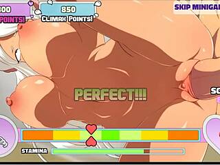 waifu hub s7 - rumi mha parody hentai game ep 4 massive facial cumshot.