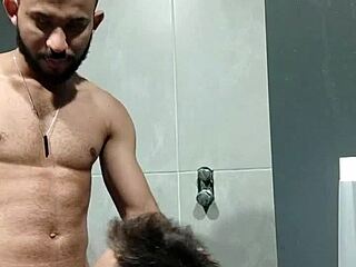 Did you see that guy staring at me in the gym? I took him to the bathroom and made him suck my cock.