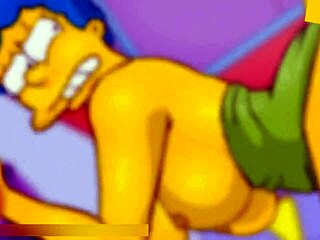 Mature housewife Marge enjoys hardcore anal sex and squirt