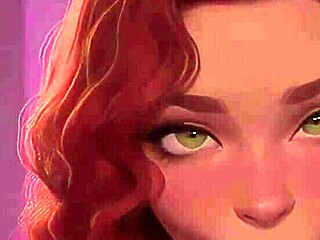 redhead stepsister dances at the club in 3d anime pov