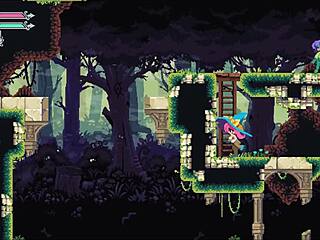 Flip Witch Pixel Hentai Game Ep 2 Huge Sextoy for Big Monster Girl