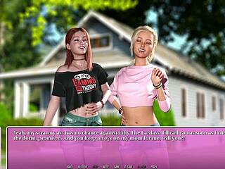 Kissing my hot blonde lesbian best friend passionately?