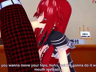 Rias Gremory tigger om vild sex i fantasy anime!