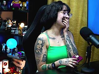 Martina oliveira CHECKS OUT Ruan's HUGE DICK and GETS HORNY watching - podcast p�pum in the shack complete on sheer - xv red