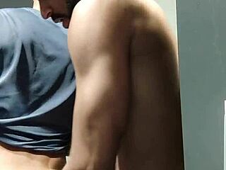 Did you see that guy staring at me in the gym? I took him to the bathroom and made him suck my cock.