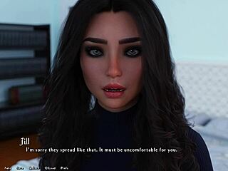 Being a DIK 143 - Hot rich brunette with makeup grills me with tough questions! 😍