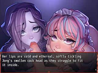 Hey ghosts and maids, ready for double blowjob contest?