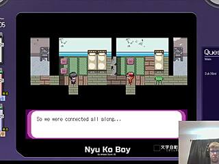 passionate moments with leo-chan in the pokemon parody game