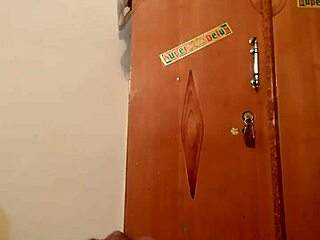 Big cock amateur gay masturbates in wife’s silk gown