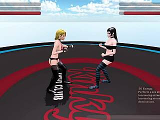 Kinky fight club with Tiffany Ambrosia vs Julia