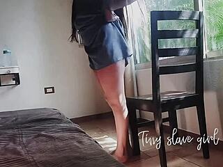 Teen whore records for boyfriend but won't share ass