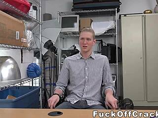 Can a Cute Cracker Handle a Fat Black Cock in His Pink Ass?