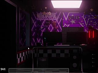 Five nights in anime 3D adventure on night 2