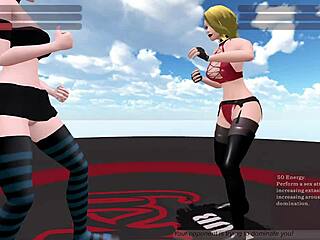 Kinky fight club with Tiffany Ambrosia vs Julia