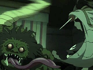 in dororo episode 2, the focus is on legs in the ptbr version