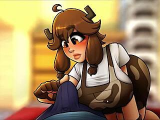 Hornycraft Hentai Parody Ep 49: Alex's Tight Pussy Gets Double Creampie