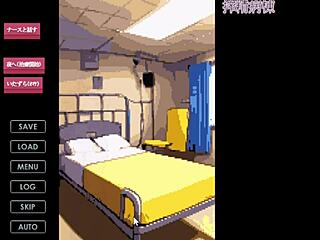 Intense emotions surge as busty nurses in hentai game deliver thrilling paizuri sessions at the hospital