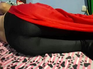 My girlfriend's beautiful ass is perfect for making love.