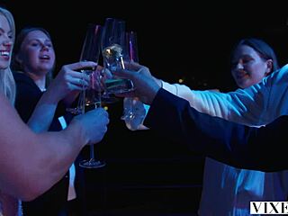 vixen polly's gorgeous encounter turns into wild sex