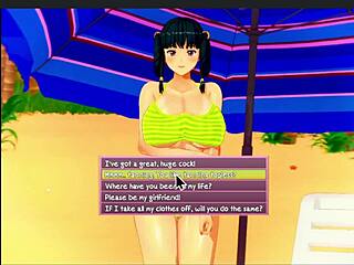 Curvy Mya gets wild in beach sex adventure!