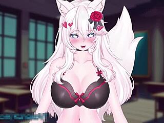 Vtuber Kanakovt Gets Naughty with Vibrator in Public ASMR Catgirl Action
