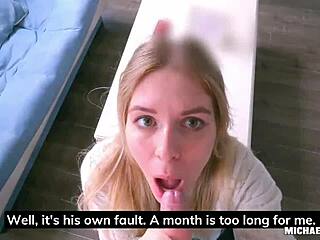 Rough help turns wild with tight wet action