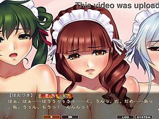 Maid-san orgy in final game scene rocks!