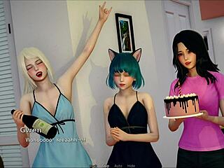 My bully becomes my lover! Intense anime hentai action in episode 71!