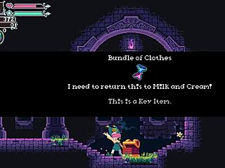 Flip witch pixel game episode 12 ghost boss huge boobs