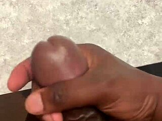 What a huge cumshot all over my bathroom counter!