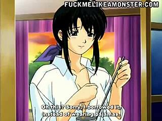wow, this hentai babe’s getting her tight pussy pounded hard by a rough asian stud. can’t stop watching!
