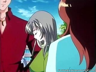 Is This BDSM Anime Teen Riding Cock Too Intense?