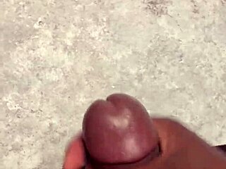 What a huge cumshot all over my bathroom counter!