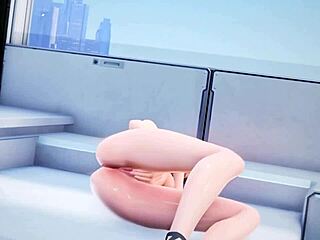 fingering and fucking in the bedroom and bath