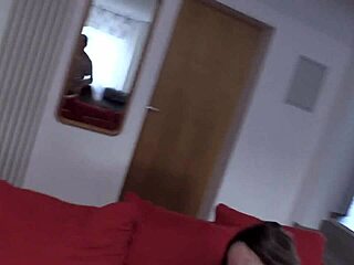 Tattooed teen blows at party, licks hard.