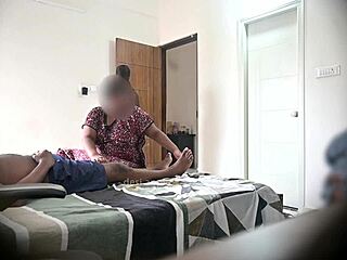 Flashing My Dick to Two Maids During Hotel Massage