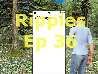 ripples 36 in 3d cartoon anime game with clothes ripped