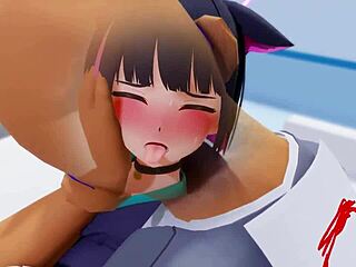 kazusa appears in animated scene