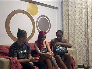 Oh wow, my stepson brought his friend for a hot double penetration with me! 😏🍆💦