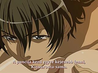 Samurai and ninja in a hentai anime with English subtitles