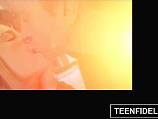 Aubrey Sinclair in teenfidelity scene with facial and creampie