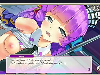 Mist Train Girls anime hentai game scene 1